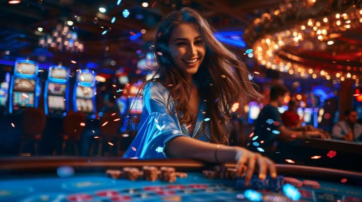 slotss APP ကို Myanmar ကစားသမားများ Smartphone ဖြင့် Live Baccarat ကစားနေသည့် မြင်ကွင်း
